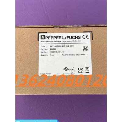P+F倍加福光学读码器PCV100-F200-B17-V1D-6011德国
