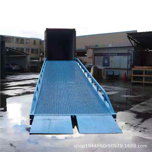 广东登桥厂家销6吨8吨1LDJ吨尺寸载0重车移直动式液压升降斜坡