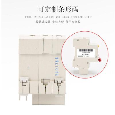 漏电保护断路器DZ47LE-63 2P 6-63A空气开关防触电短路RCBO可定制