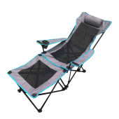 椅沙滩靠背椅户外钓鱼便携办公室午休折叠躺椅导演椅露营椅多功能