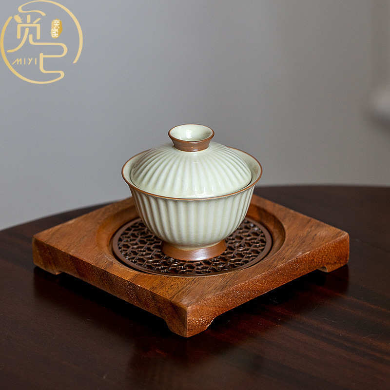 胡桃实木壶承茶承家用盖碗茶壶托盘茶点盘中式功夫茶具配件干泡台