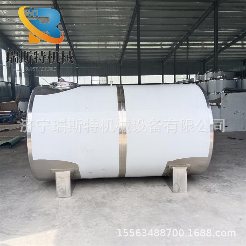 白钢卧式柴油储存容器润滑油甲醇燃料储存罐不锈钢储罐