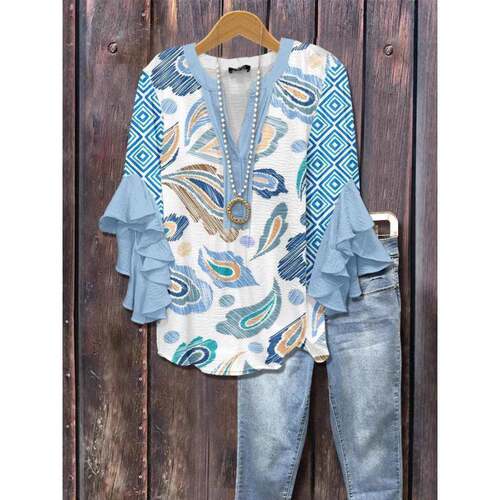 New Vacation Spring Summer Plus Size Women's Small Floral