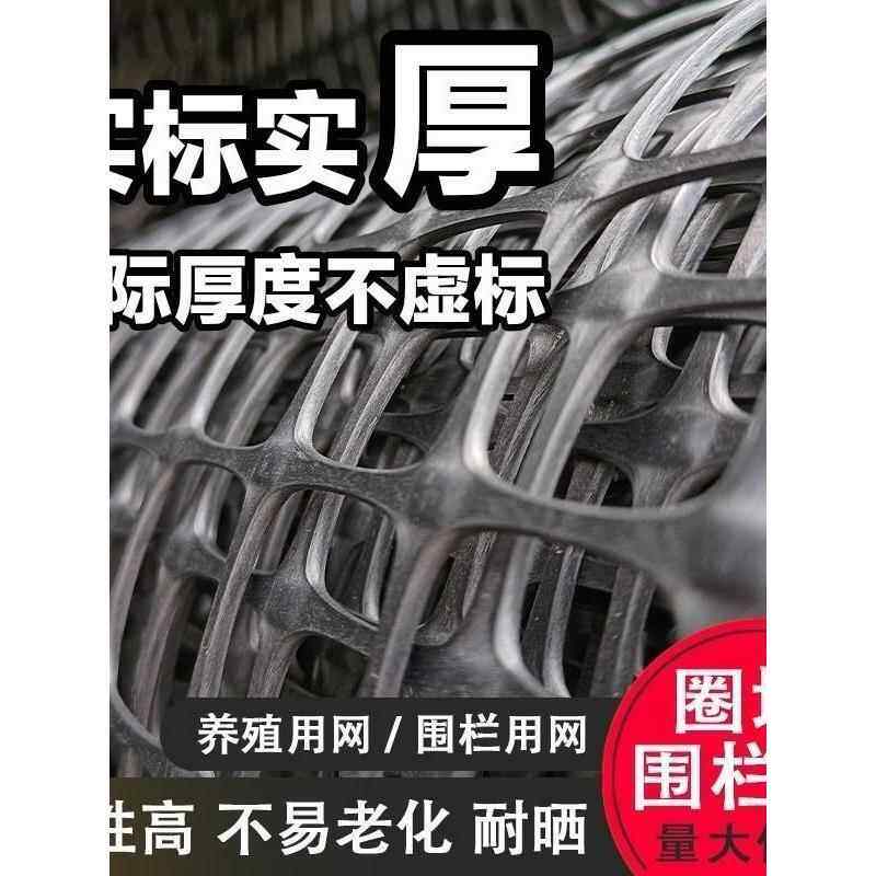 养鸡塑料网格围栏网拦鸡家用玉米养殖网果园鱼塘防护网菜园栅栏