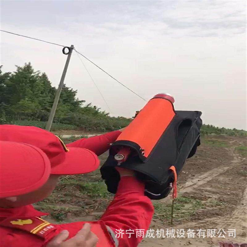 韩式救生抛投器气动绳索抛射器消防救援远距离射绳救生圈水陆防汛