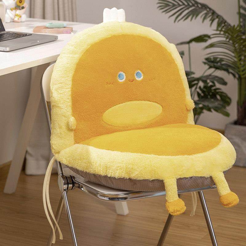 芝士坐垫靠背一体椅子垫护腰办公室久坐屁股宿舍学生冬季防屁股痛,居家布艺,椅垫,淘宝优惠券,粉丝福利购,淘宝优惠卷