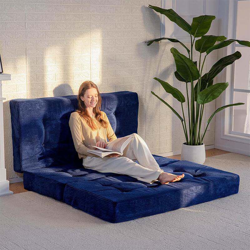 可折叠榻榻米专用床垫定制家用儿童成人三折海绵床垫单人地铺睡垫