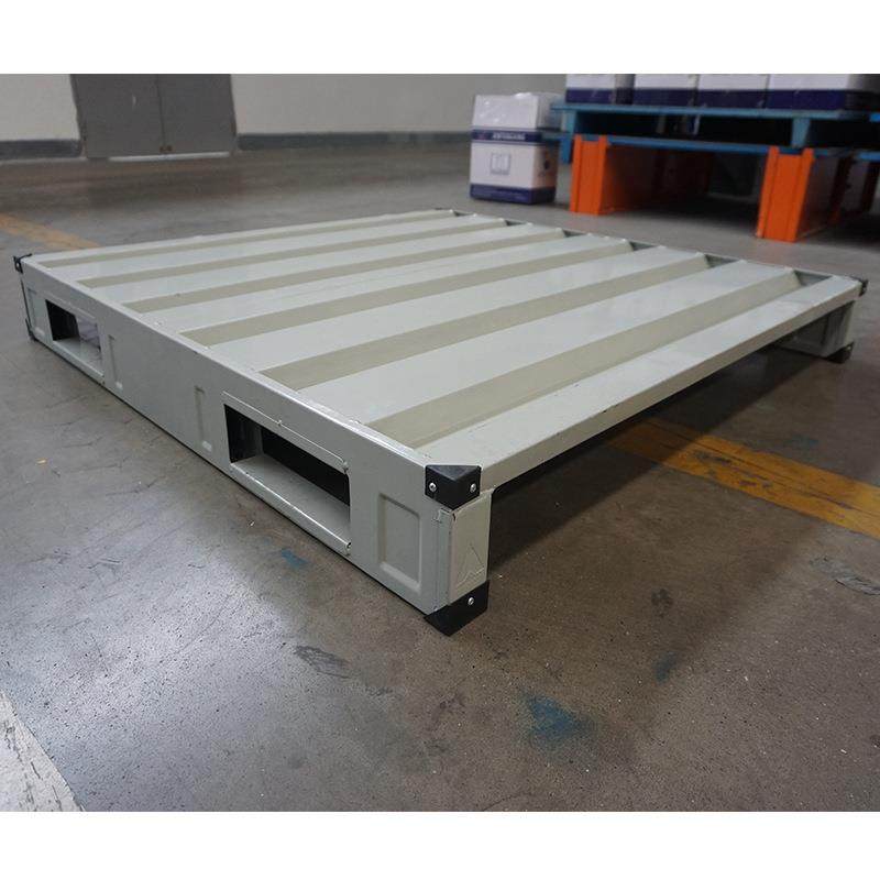 福建仓储设备厂定1200*800mm制承重1T仓库物流用五金铁卡板钢托盘