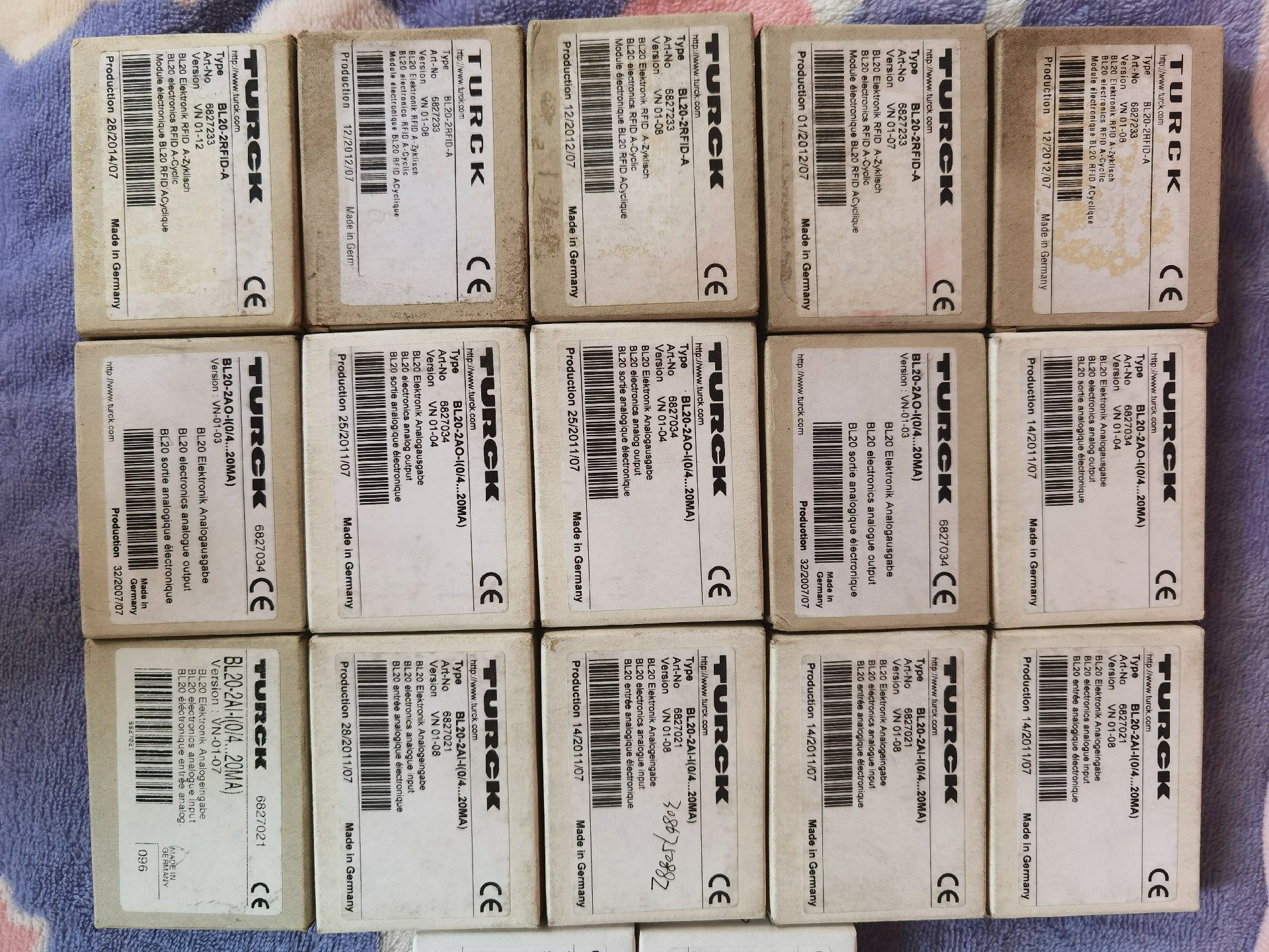 图尔克模块BL20-2RFID-A BL67-2RFID-A