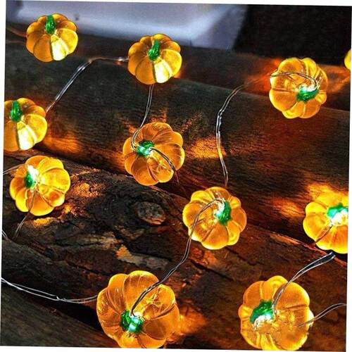 Halloween Decorations Pumpkin Bat Spider Lit String ost
