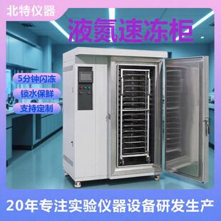 液氮速冻柜海鲜食品小龙虾生鲜速冻机水果鲜肉速东设备液氨速东机