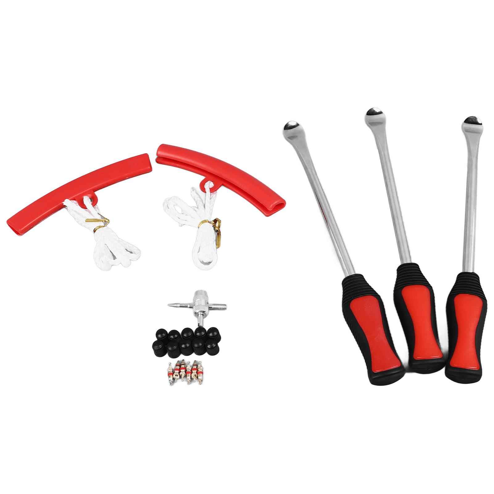 电动车自行车补胎工具套装便携多功能轮胎撬棍撬棒撬杠20件套