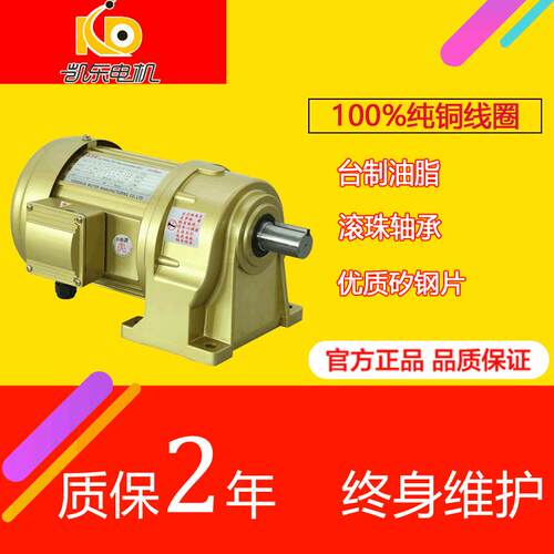 东莞厂家微型减速电机卧式400W行星齿轮减速器220V建筑机械用