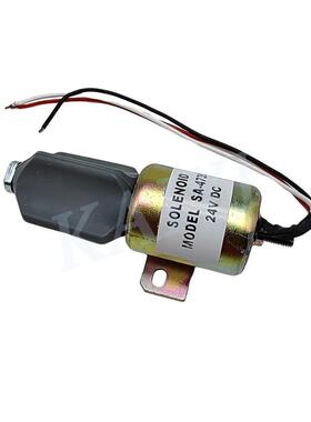 挖机配件熄火控制器开关电磁SA-4735-24/1756ES-24E3ULB1S5/24V