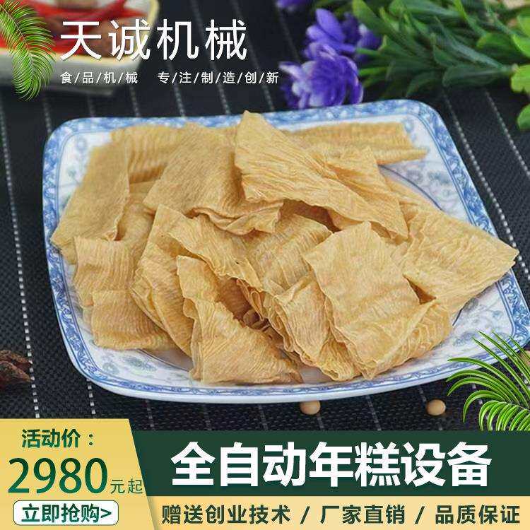 河南小吃豆制品蛋白肉机小型加工作坊牛排豆皮机