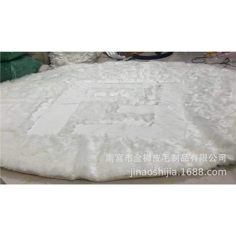 现代高级客厅地毯卧室满铺房间茶几家用商用床边房间耐脏毛毯地垫