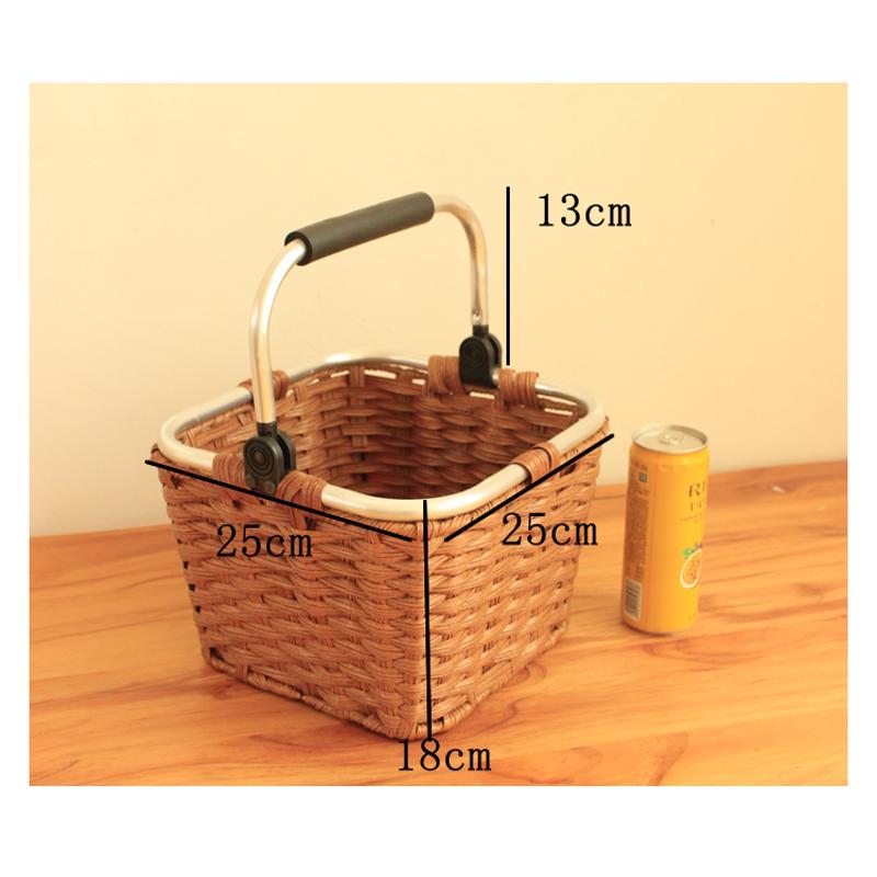 沐浴小筐洗浴编洗漱采摘26x8儿童手篮篮藤编篮篮子洗澡提篮小竹非