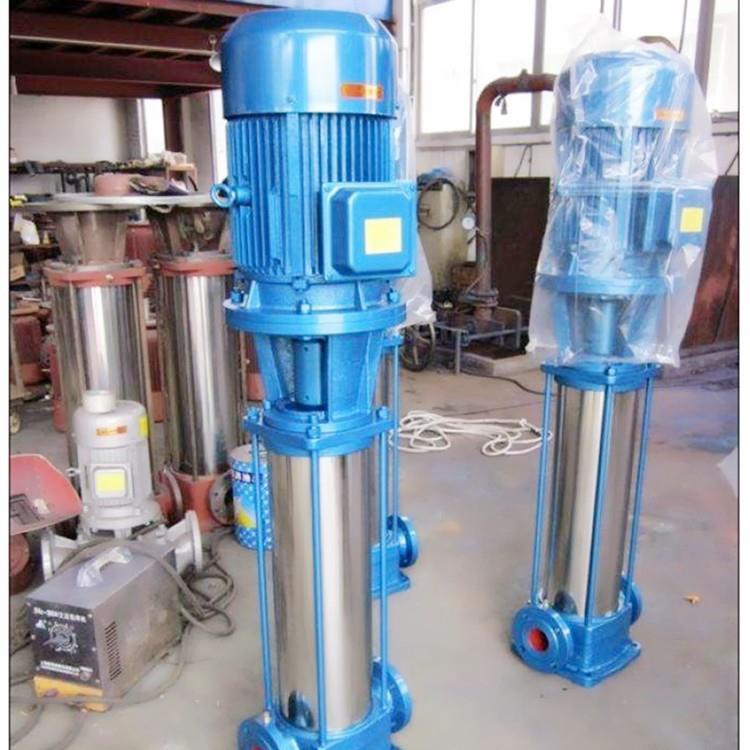 厂家不锈钢家用增压循环泵50GDL12-15X2立式多级管道泵
