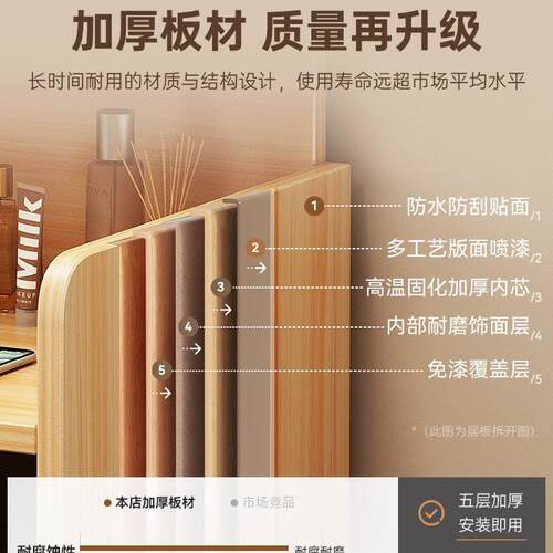 床头柜简约现代卧室家用床边收纳储物柜小柜子出租房用简易置物架
