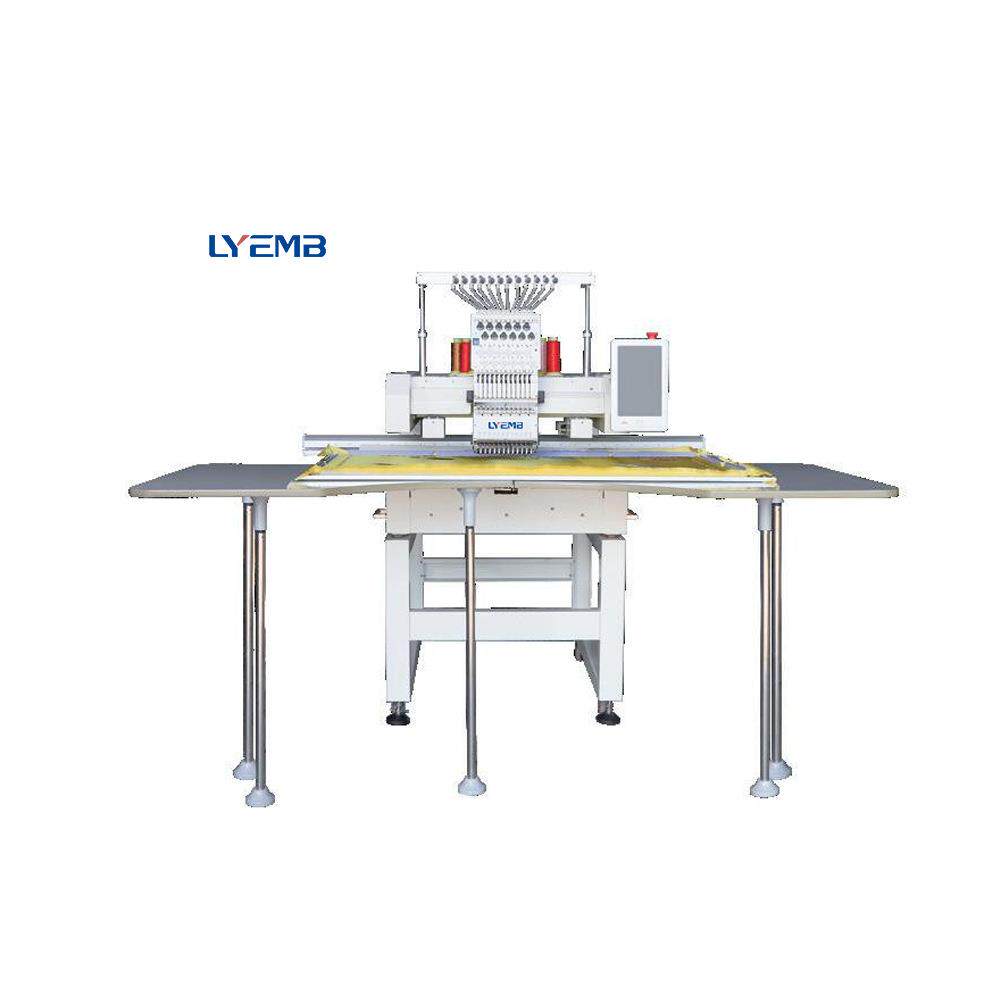 LYEMB/鲁悦工业绣花机大绣幅多功能单头12针成衣绣T恤embroidery