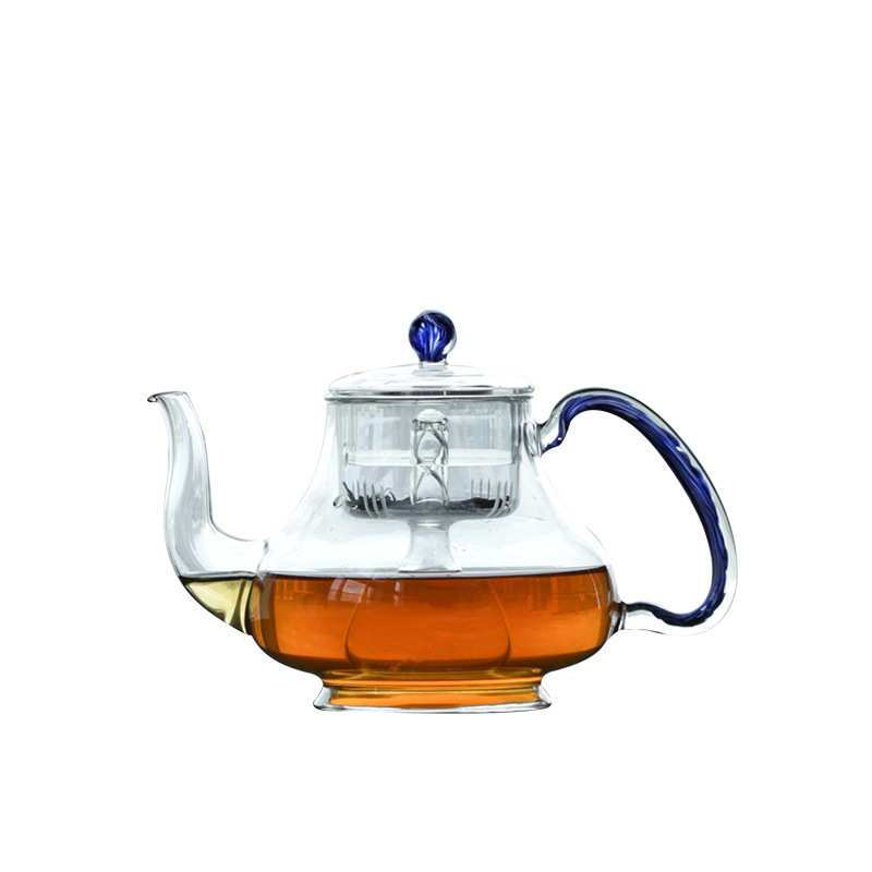 禾器耐高温加厚凤梨壶玻璃煮茶壶电陶炉蒸汽煮茶器蒸煮两用泡茶壶