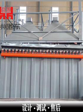 布袋尘除器风量1万DM单机脉冲布袋除器ABB尘碎石场工况C除尘器