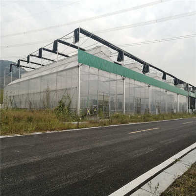 连栋玻璃温室大棚智能安装钢管骨架设计建造大型会议中心昌越温室