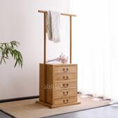 帽新式 实挂衣架木衣架中轻奢衣帽箱落地斗柜卧室民2宿酒店衣帽柜