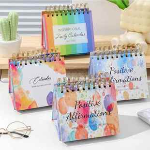 2026 English Desk Calendar Creative Inspirational Desktop