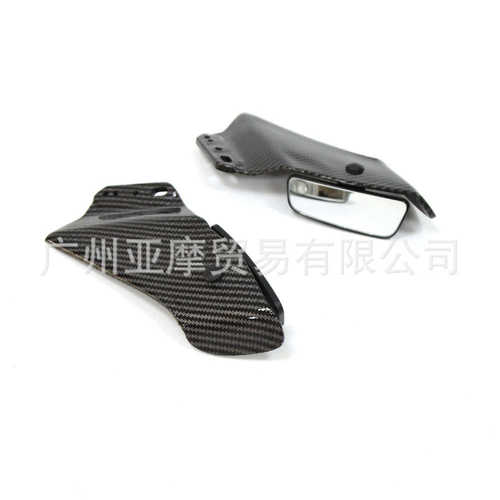 通用摩托车侧翼扰流板后视镜适用于CBR650R YZF R1 YZF R6 Tmax