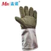 孟697诺100度耐高手套Mn热 g0r1000五指隔手套防烫手温套高温搬运