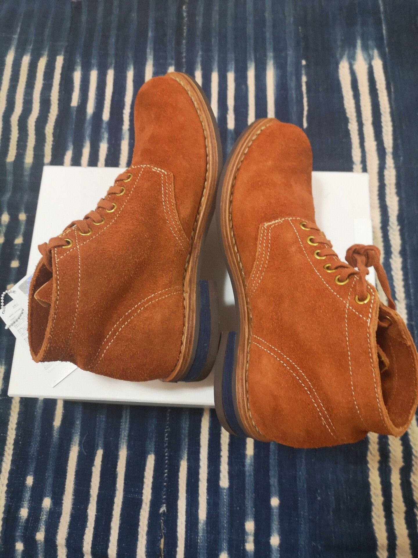VISVIM 16SS BRIGADIER BOOTS — front