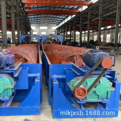 广西2FLG-2砂4设型螺旋洗机大型双螺旋选砂螺旋洗沙备蛟龙清洗清