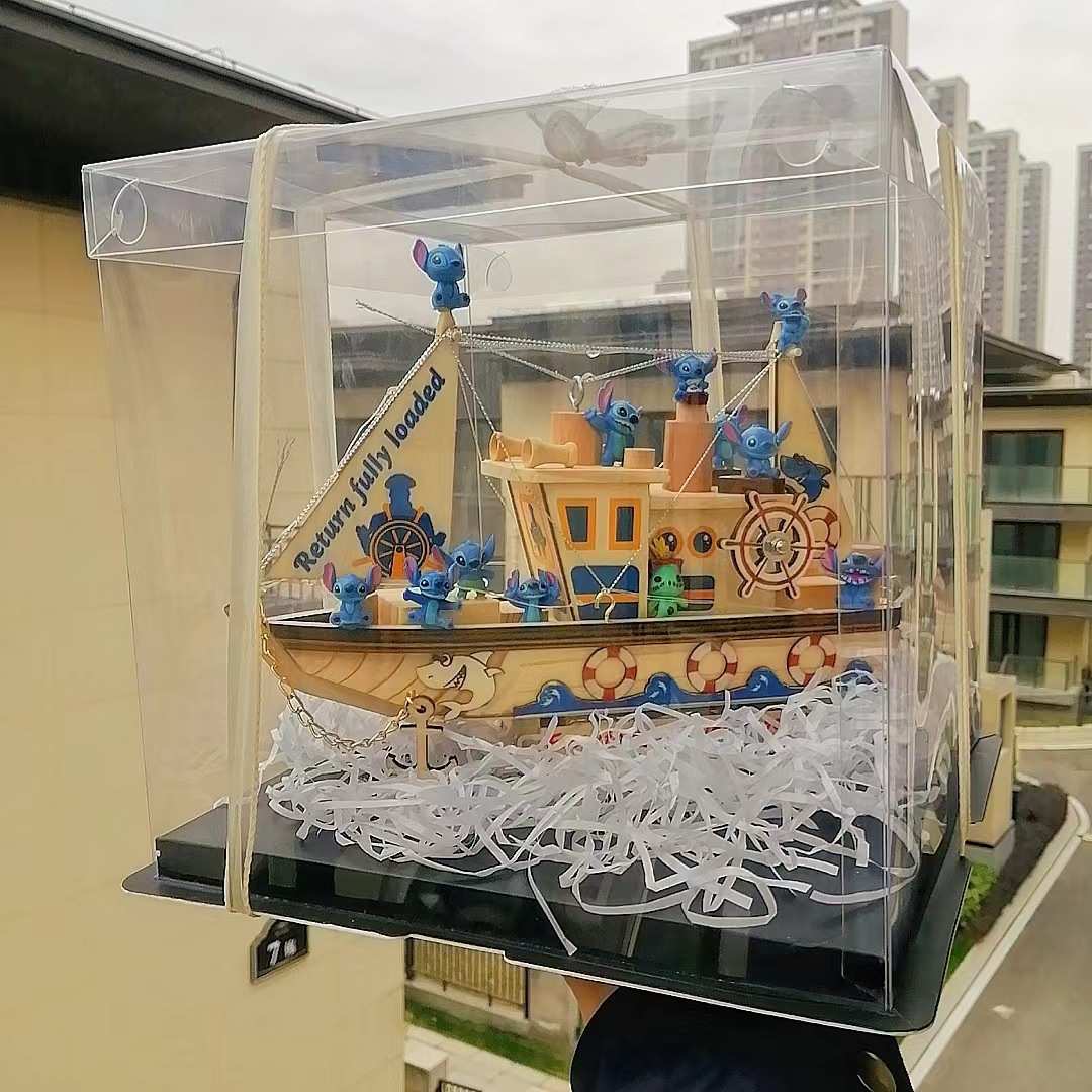 厂家直销乘风波浪一帆风顺帆船模型摆件木质装饰品客厅办公室小工