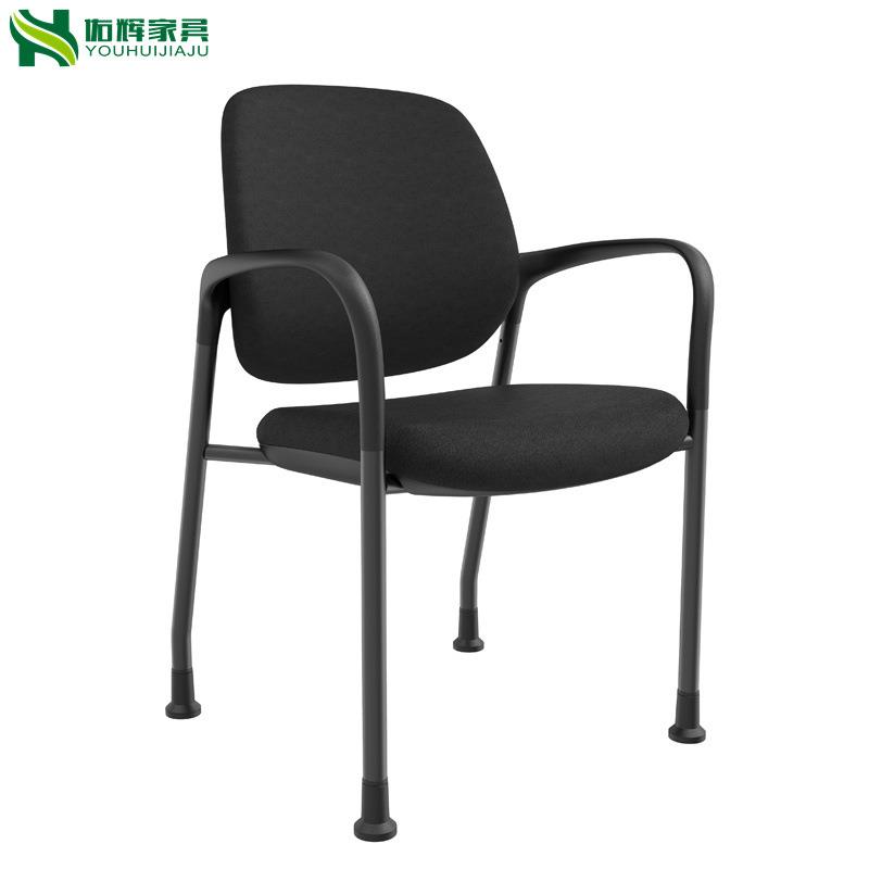 带扶手会议椅接待洽谈椅带轮子前台椅会场椅学生培训椅职员办公椅图片