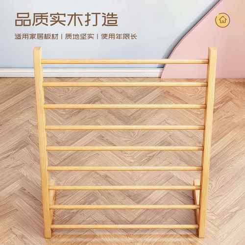 实木儿10587童收书架绘架落地家宝宝小型书柜置物架本幼儿园用书