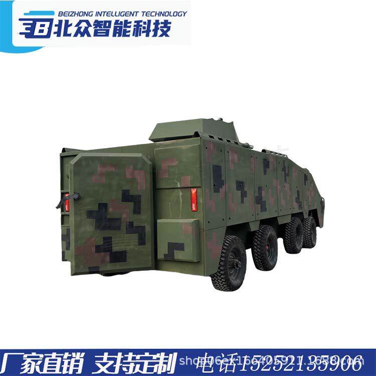无人驾驶线控底盘人工自动驾驶双切换仿云豹打靶车移动电动车
