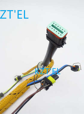 挖机 3126喷油嘴线束 153-8920 挖掘机线束 E325C E322C 配件