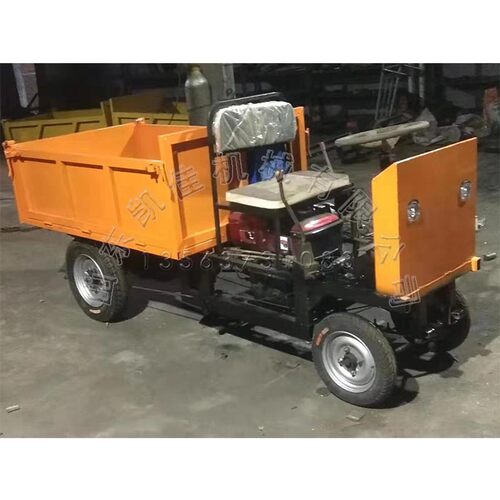 隧道地铁道路施工用小型四轮车电梯狭小空间运输车小型自卸四轮车