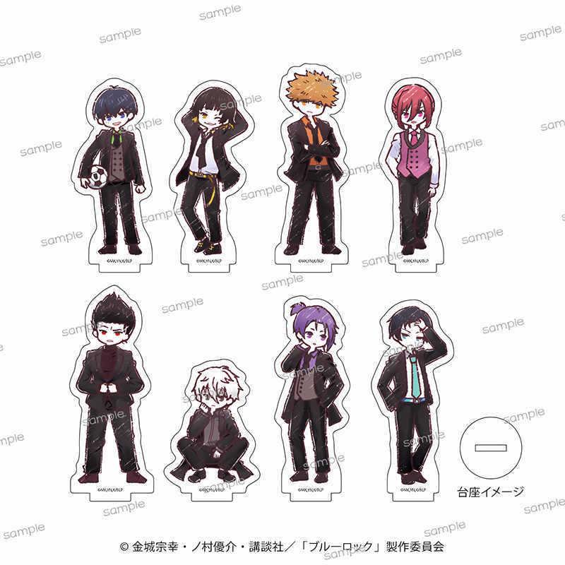 【8cm,小立牌】蓝色监狱 蓝锁动漫周边亚克力素描西装柄