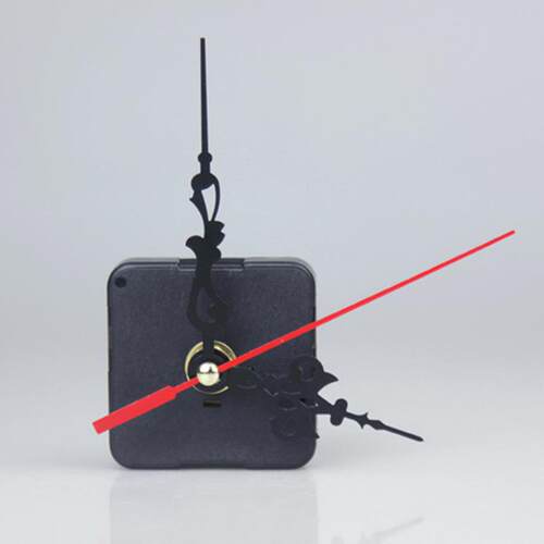 Cross-stitch movement, silent clock movement, sweep second m