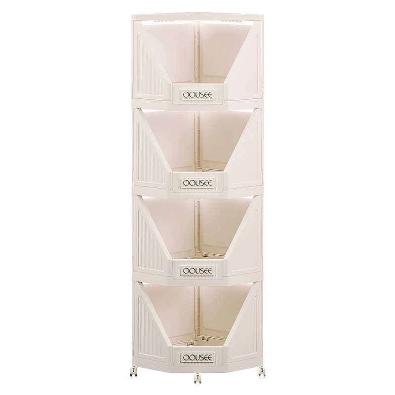 家用厨房墙角收纳柜转角置物架客厅夹缝收纳架子大容量书架置物架,收纳整理,整理架/置物架/收纳架,淘宝优惠券,粉丝福利购,淘宝优惠卷