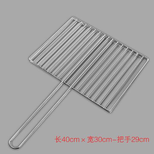 高档不钢烤鱼锈夹子加粗烧烤拍用子长方形烤 家用商烧烤工具鱼夹