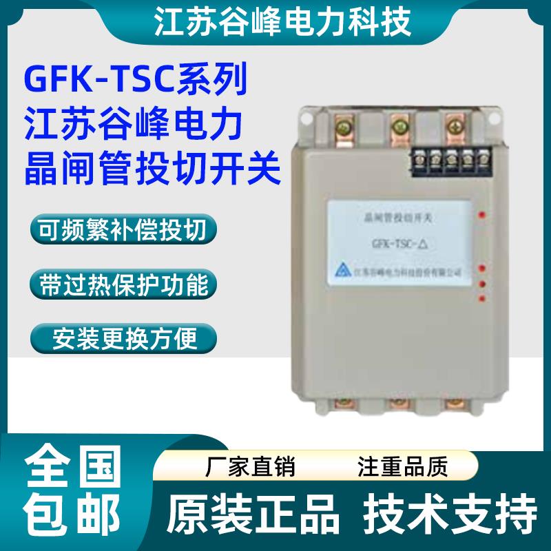 江苏谷峰电力晶闸管投切开关GFK-TSC-△-30动态投切开关GFK-TSC-Y