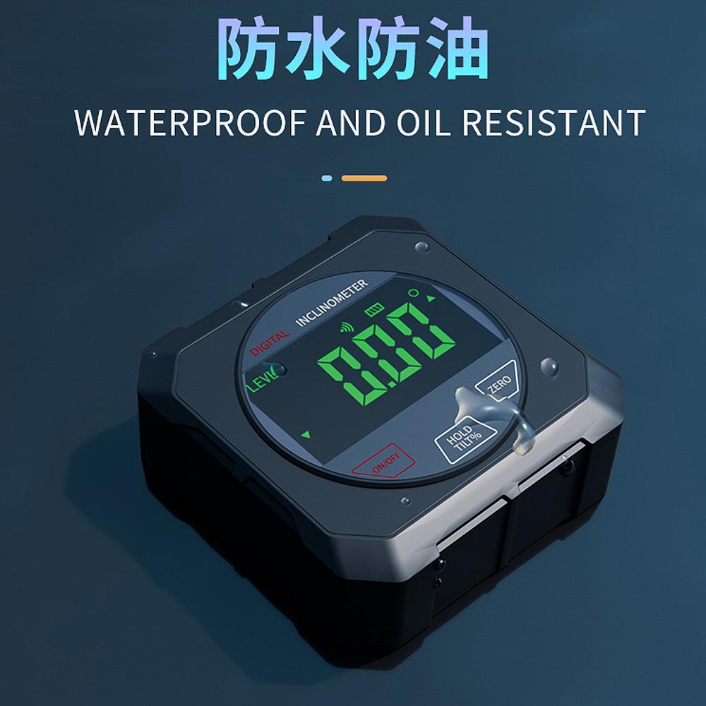 精度触摸款磁性坡电子数显倾角仪94度水平尺仪高量角器角度倾角盒