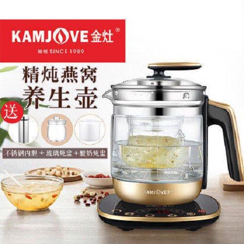 KAMJOVE/HT-590家用多功能玻璃养生壶加厚大容量电煮茶壶煮茶器