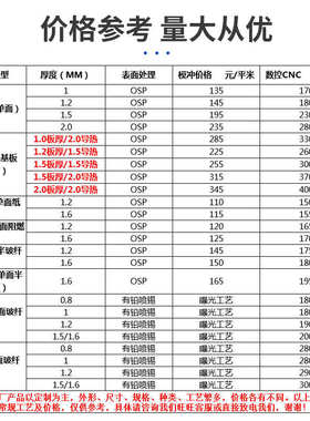 94V0单面线路板 树脂PCB电路板 LED灯板 快速pcb