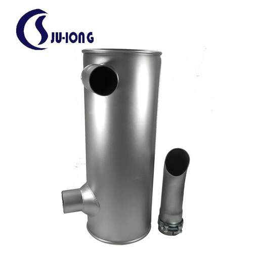 卡特E320消声器厂家直供挖掘机消音器挖掘机配件挖掘机排气管烟通