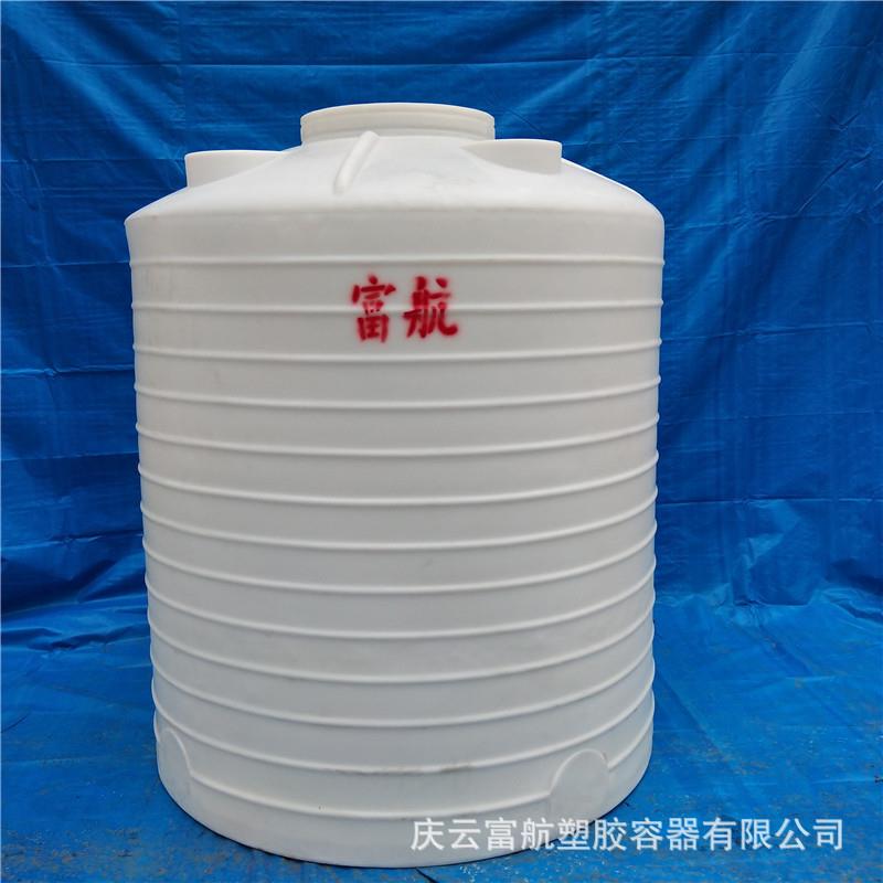 山西邳州4立方纯水塑料储罐 4吨白色大塑料桶价格