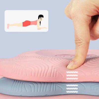 Yoga Kneeling Mat Thickened Flat Support Mat Knee Pad Portab